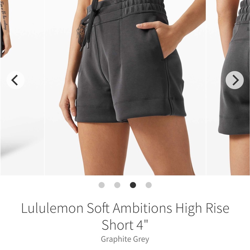 Lululemon Soft Ambition Short